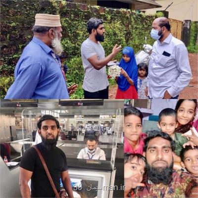 دریانورد هندی رها شده در کارون، بعد از 19 ماه به کشورش بازگشت