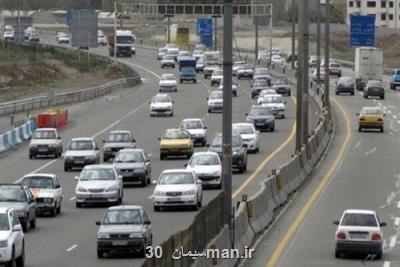 افزایش 10درصدی تردد در جاده ها