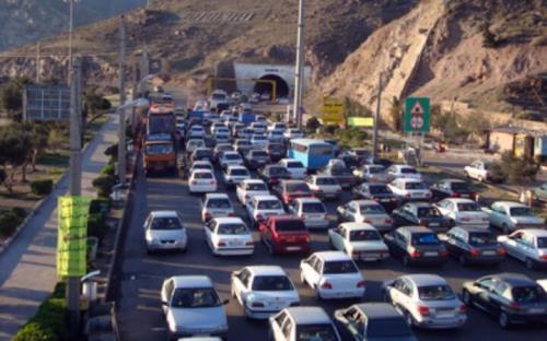 ترافیک سنگین در هراز فیروزکوه و آزاد راه تهران- پردیس