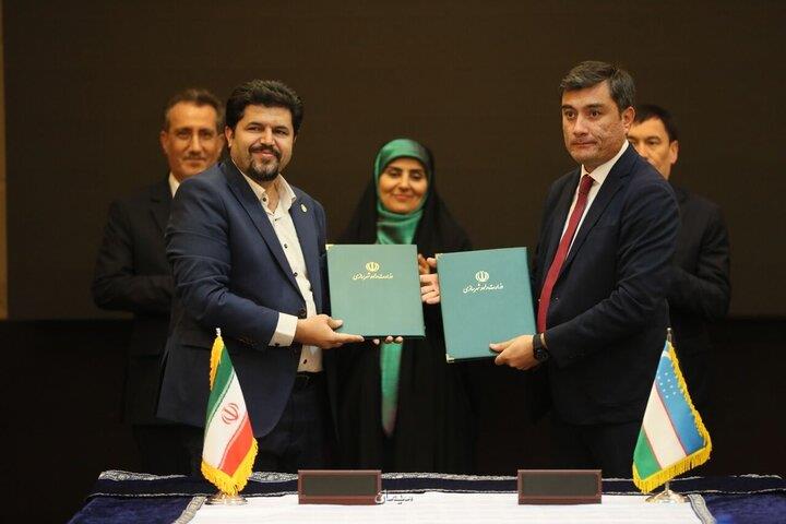 یادداشت تفاهم توسعه همکاریهای ترانزیتی ایران و ازبکستان به امضا رسید