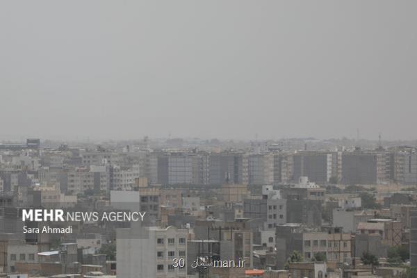 کاهش کیفیت هوا در غالب مناطق کشور تا دوشنبه