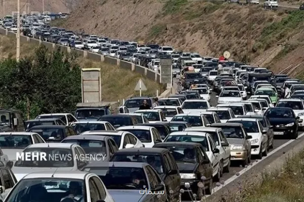 ترافیک سنگین در چالوس و بزرگراه تهران-شمال انسداد 13 محور شریانی