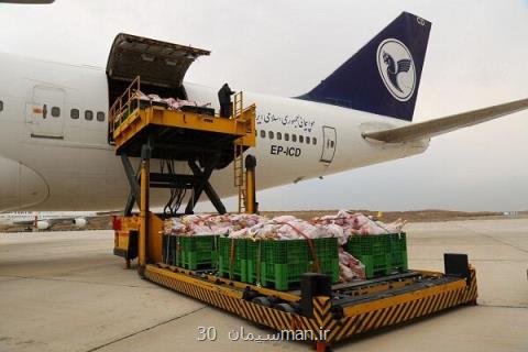 آغاز مجدد واردات گوشت از فرودگاه پیام، ۴۰ تن گوشت وارد شد