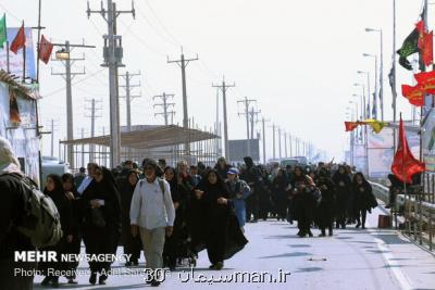 بیشتر از ۲ و چهار دهم میلیون زائر از گذرگاه های مرزی خوزستان عبور كردند