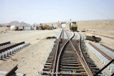 قرارگاه خاتم ۹۰ هزار تن ریل ملی برای راه آهن چابهار-زاهدان خرید