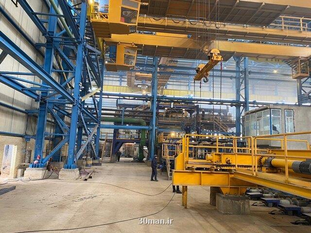 راه اندازی واحد فولادی آذرحدید در آذربایجان شرقی